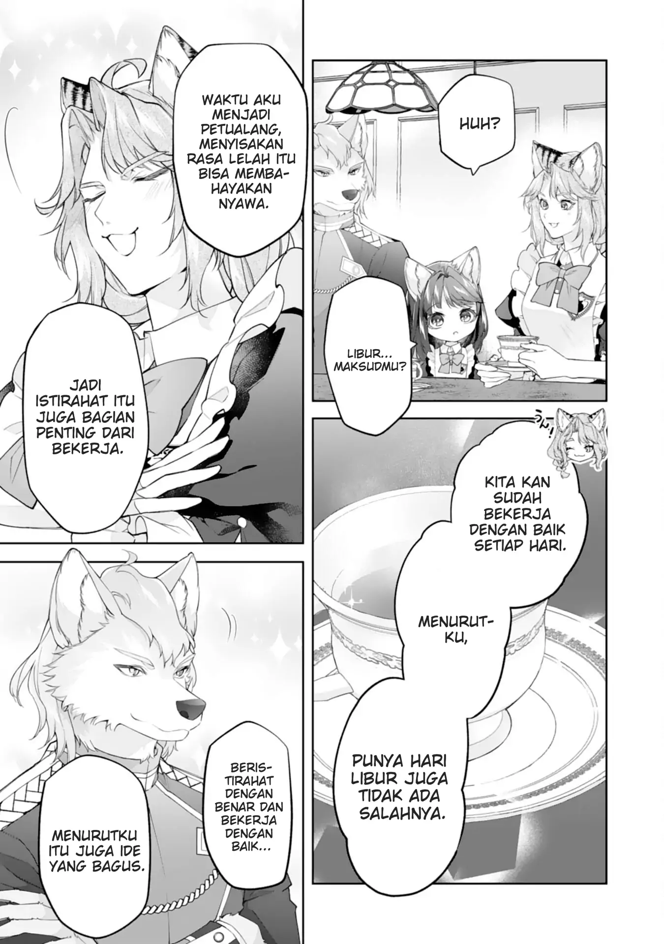 Nekoneko Youjo no Aijou Gohan: Isekai de Mofumofu-tachi ni Ryouri wo Tsukurimasu! Chapter 13 - halaman 21