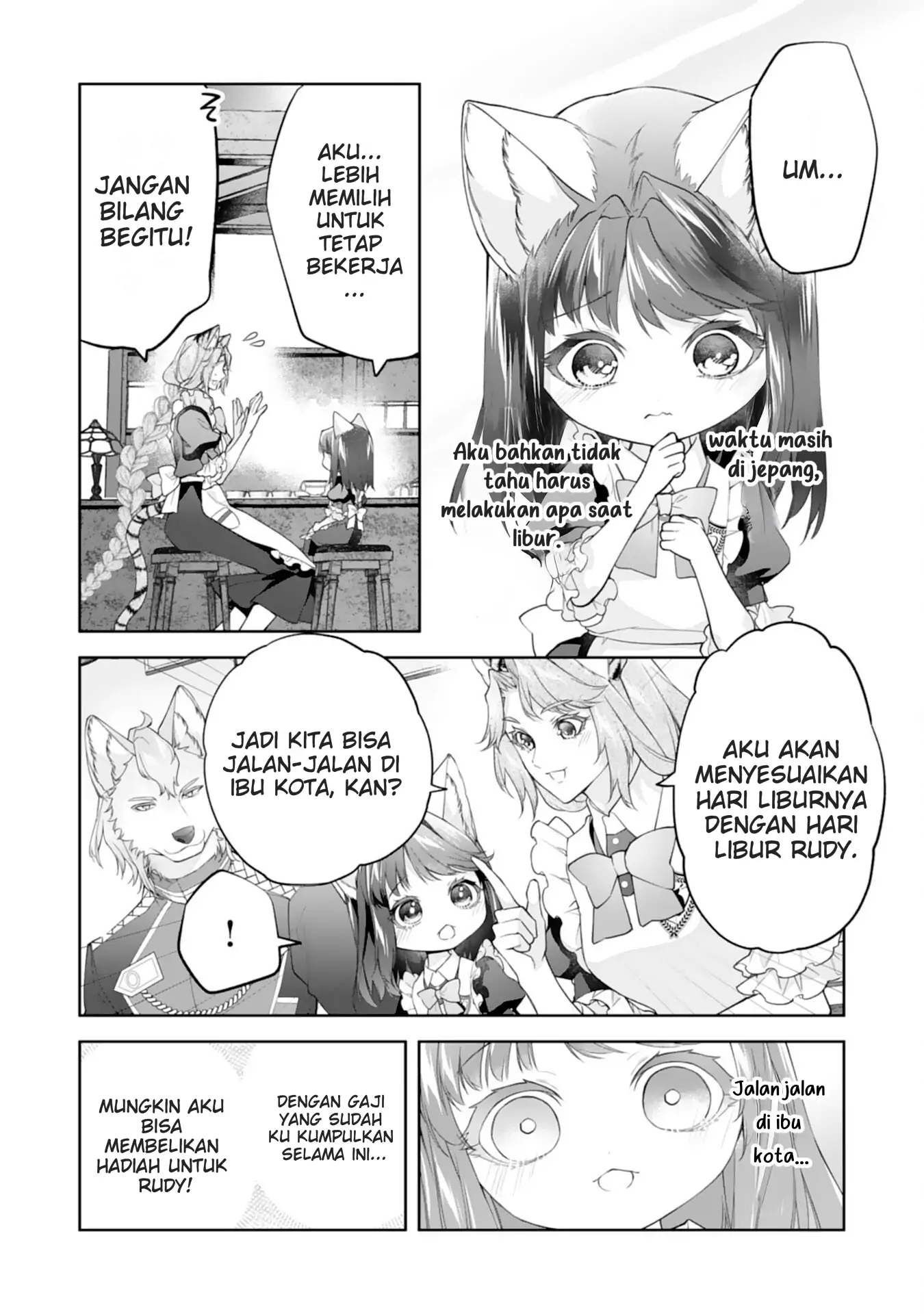 Nekoneko Youjo no Aijou Gohan: Isekai de Mofumofu-tachi ni Ryouri wo Tsukurimasu! Chapter 13 - halaman 22