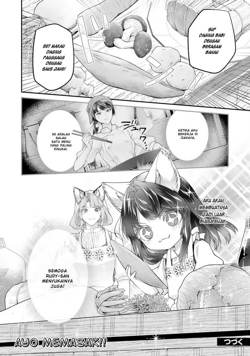 Nekoneko Youjo no Aijou Gohan: Isekai de Mofumofu-tachi ni Ryouri wo Tsukurimasu! Chapter 6 - halaman 25