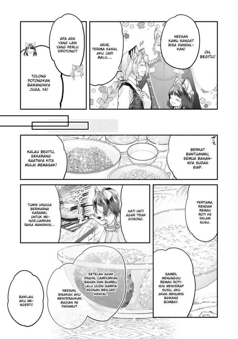 Nekoneko Youjo no Aijou Gohan: Isekai de Mofumofu-tachi ni Ryouri wo Tsukurimasu! Chapter 8 - halaman 1