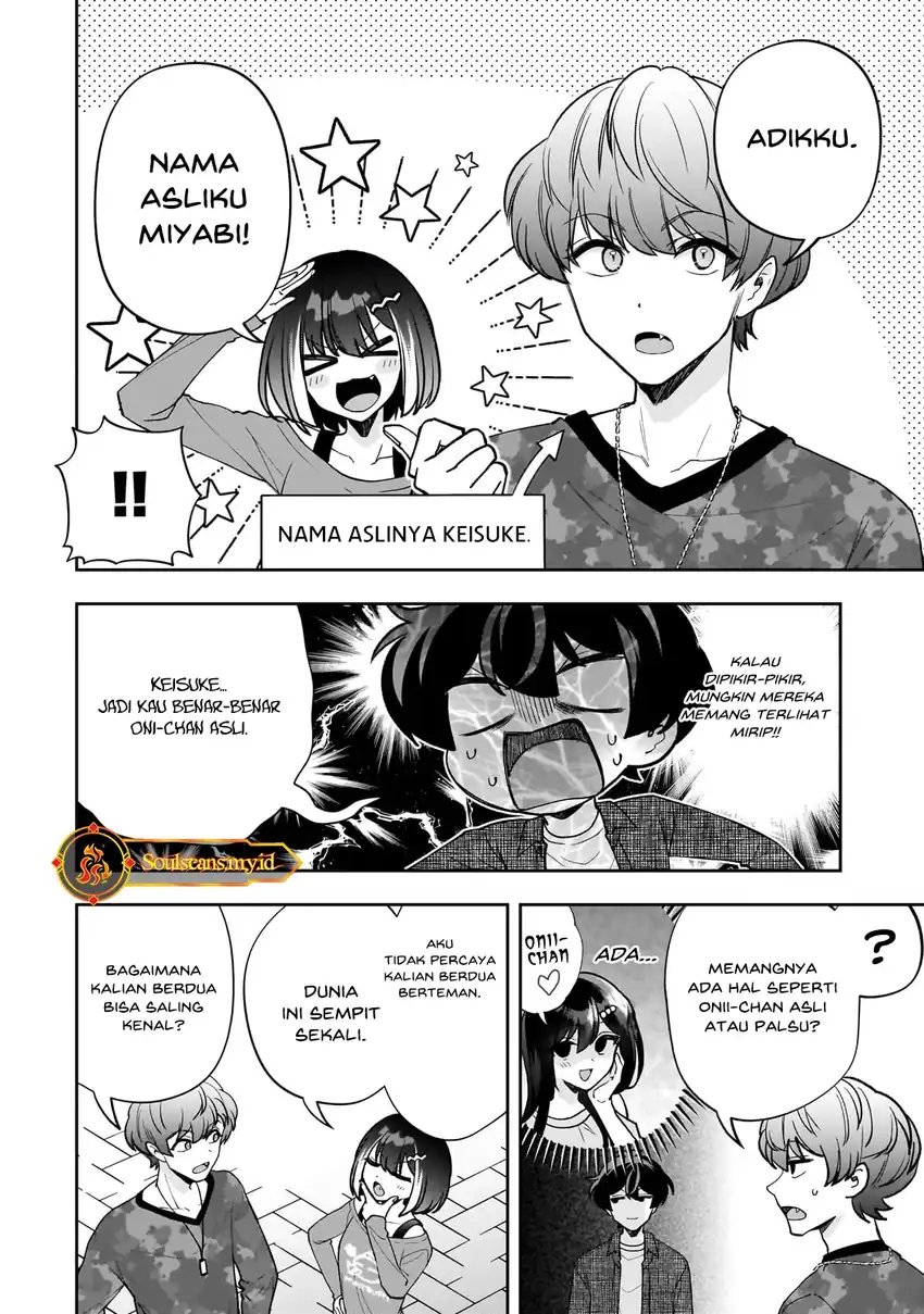 Net no "Oshi" to Real no "Oshi" ga Tonari ni Hikkoshitekita Chapter 21 - halaman 10