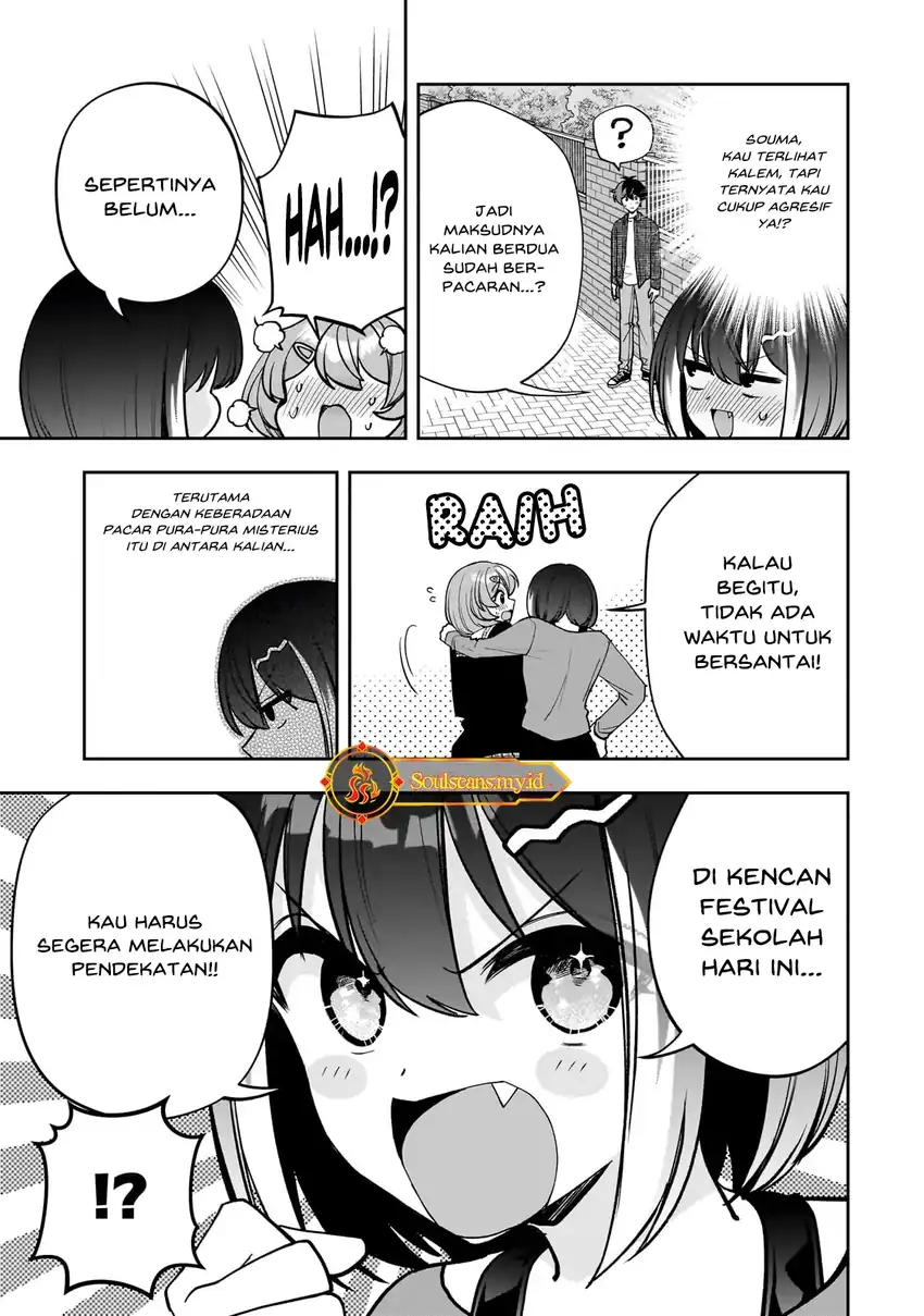 Net no "Oshi" to Real no "Oshi" ga Tonari ni Hikkoshitekita Chapter 21 - halaman 15