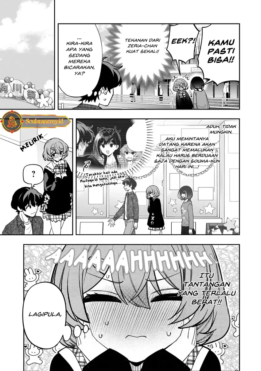 Net no "Oshi" to Real no "Oshi" ga Tonari ni Hikkoshitekita Chapter 21 - halaman 17