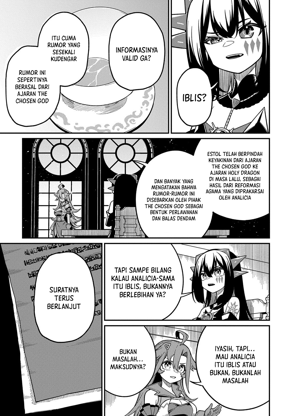 Neta Character Tensei toka Anmari da! the Comic Chapter 24 - halaman 4