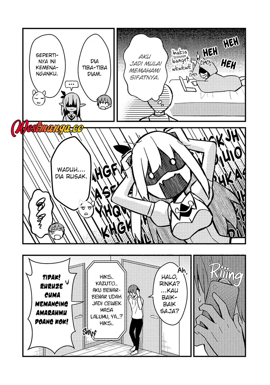 Netoge no Yome ga Ninki Idol datta Chapter 43 - halaman 15