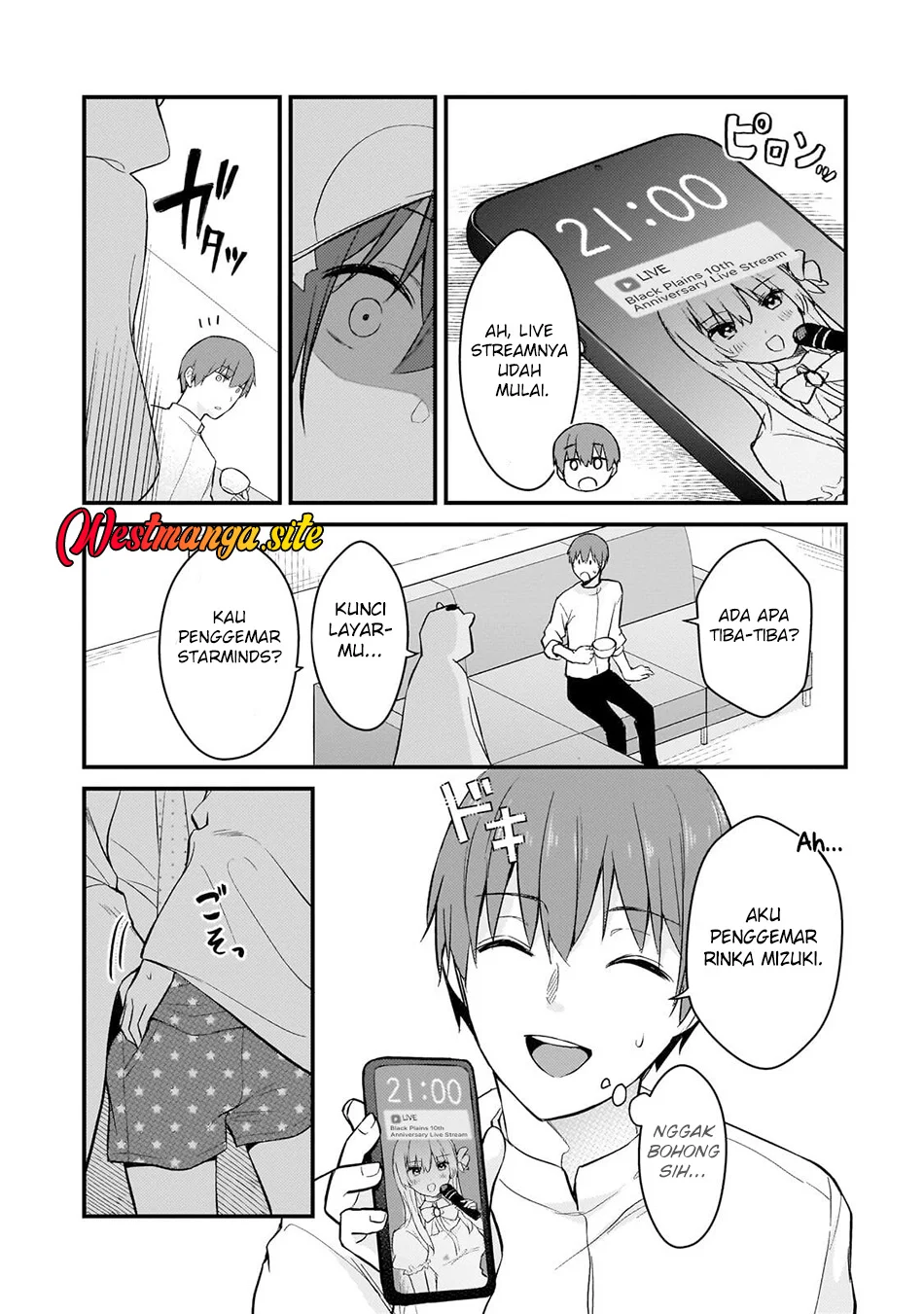 Netoge no Yome ga Ninki Idol datta Chapter 45 - halaman 16