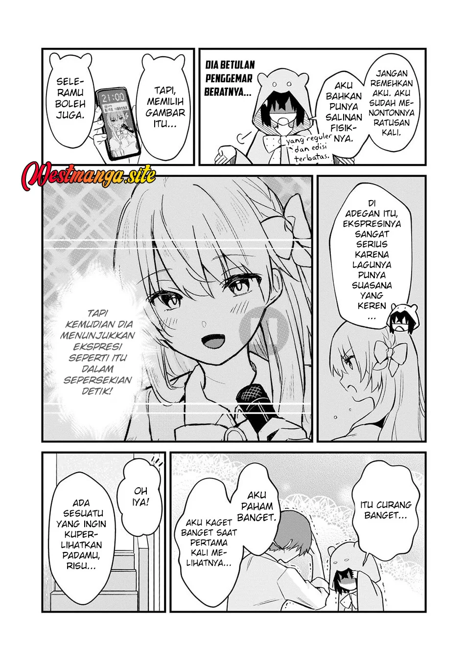 Netoge no Yome ga Ninki Idol datta Chapter 46 - halaman 4