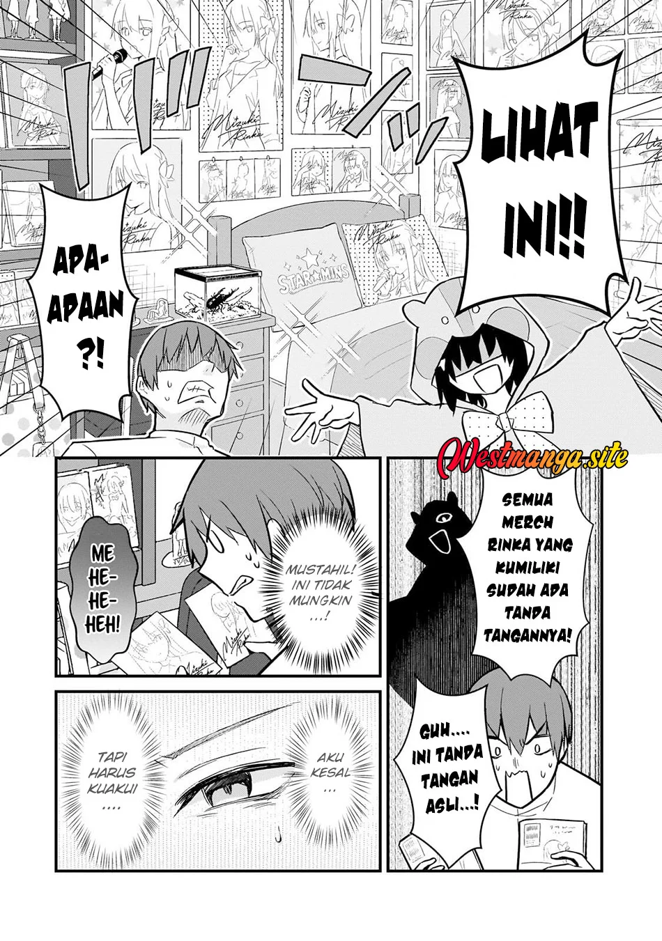 Netoge no Yome ga Ninki Idol datta Chapter 46 - halaman 7