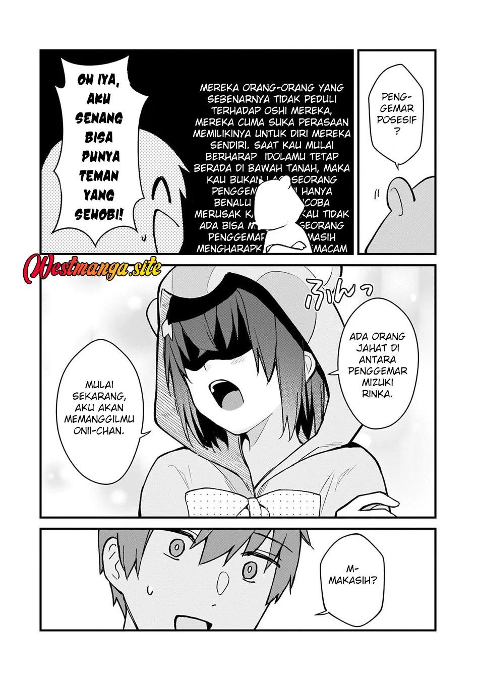 Netoge no Yome ga Ninki Idol datta Chapter 46 - halaman 9