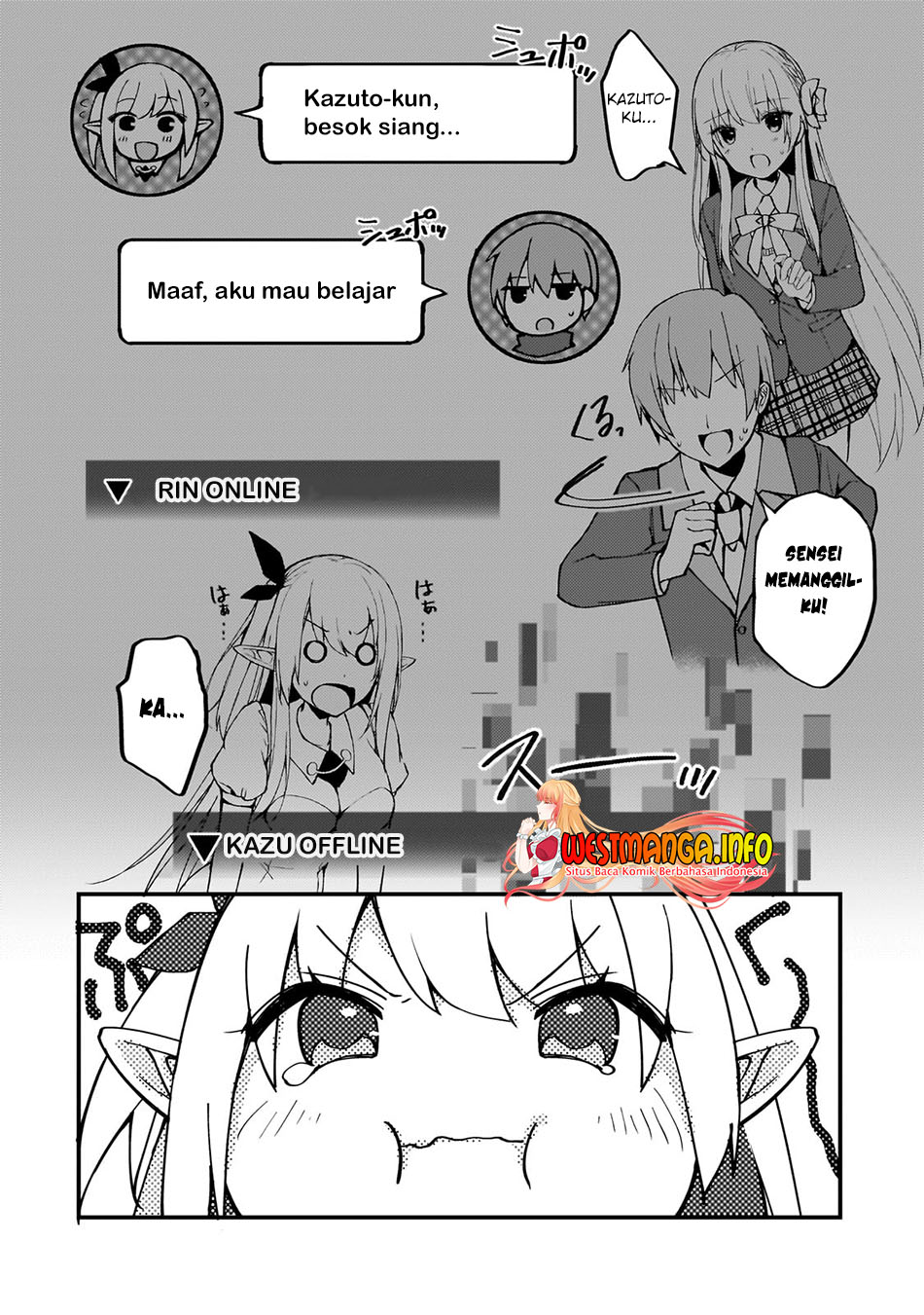 Netoge no Yome ga Ninki Idol datta Chapter 5 - halaman 10