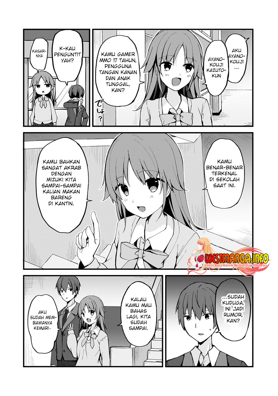 Netoge no Yome ga Ninki Idol datta Chapter 6 - halaman 10