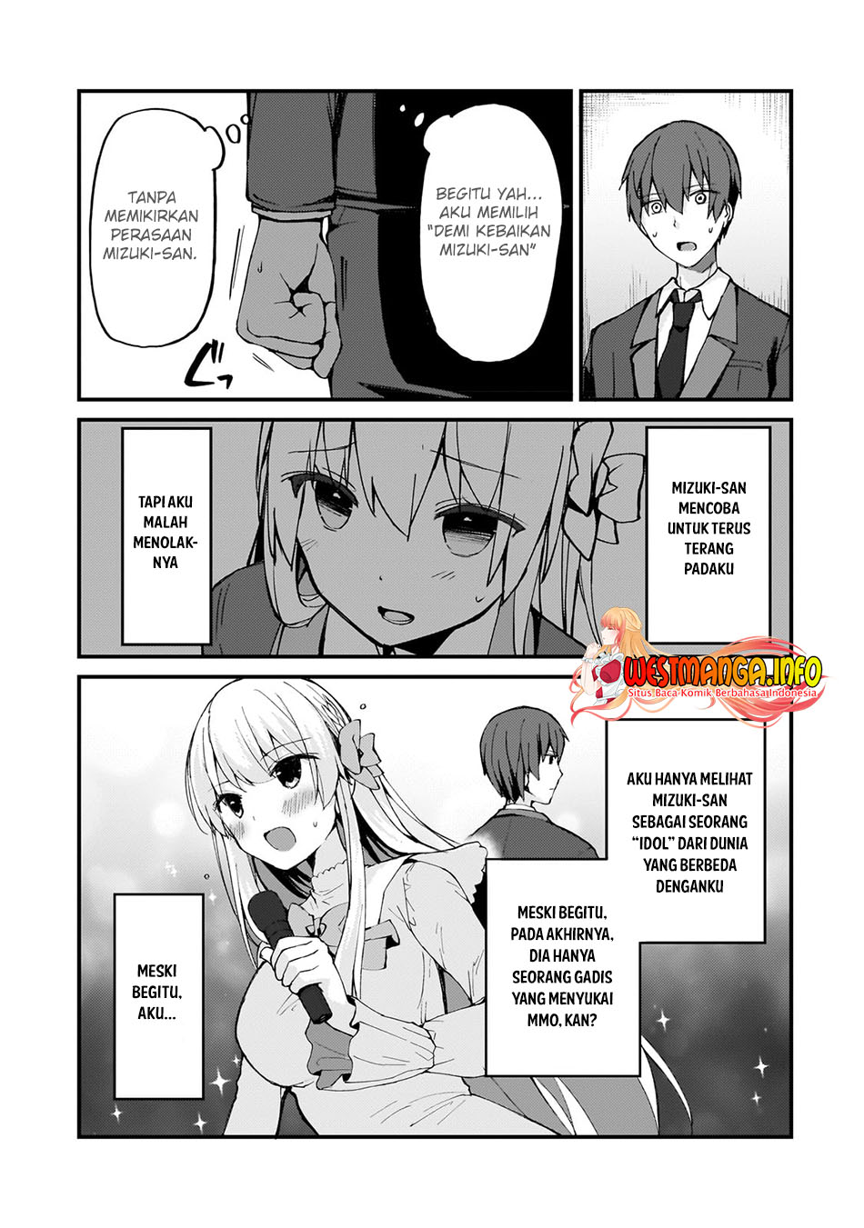 Netoge no Yome ga Ninki Idol datta Chapter 6 - halaman 15