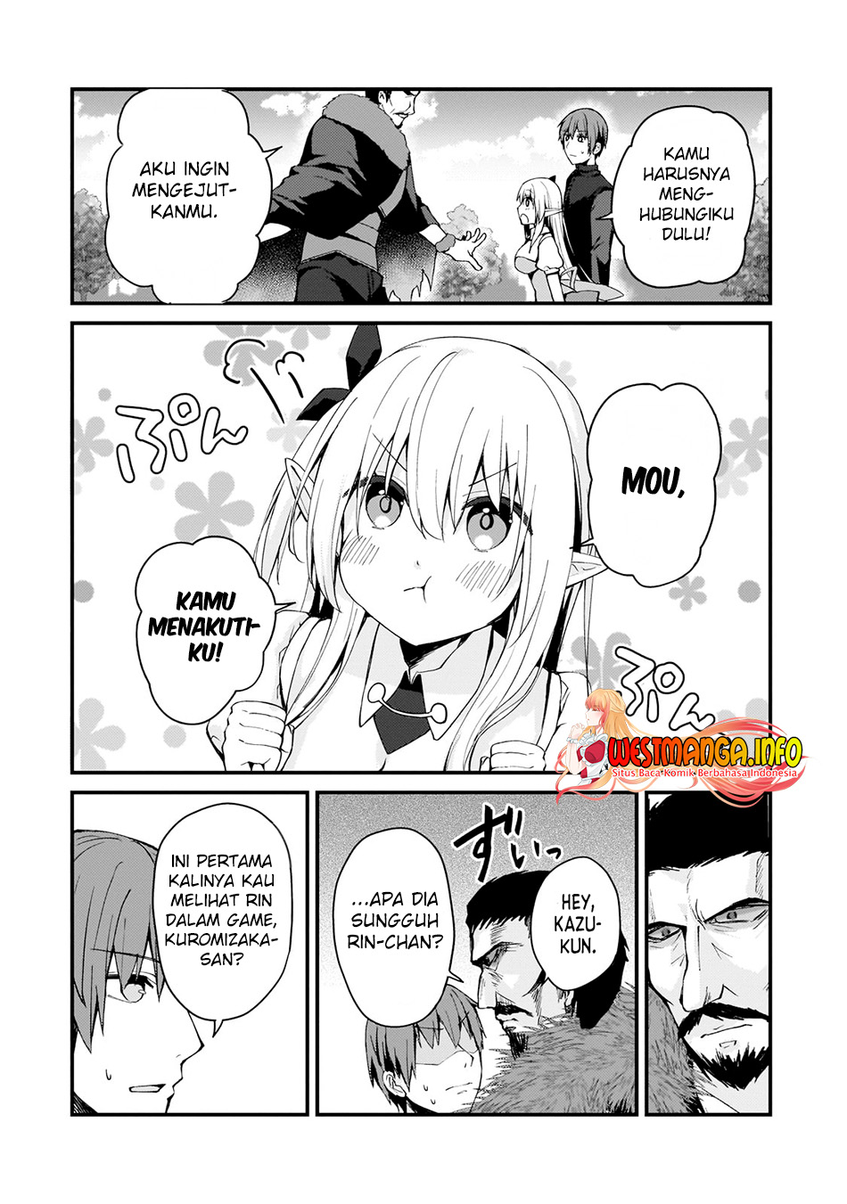 Netoge no Yome ga Ninki Idol datta: Cool-kei no Kanojo wa Genjitsu demo Yome no Tsumori de Iru Chapter 10 - halaman 6