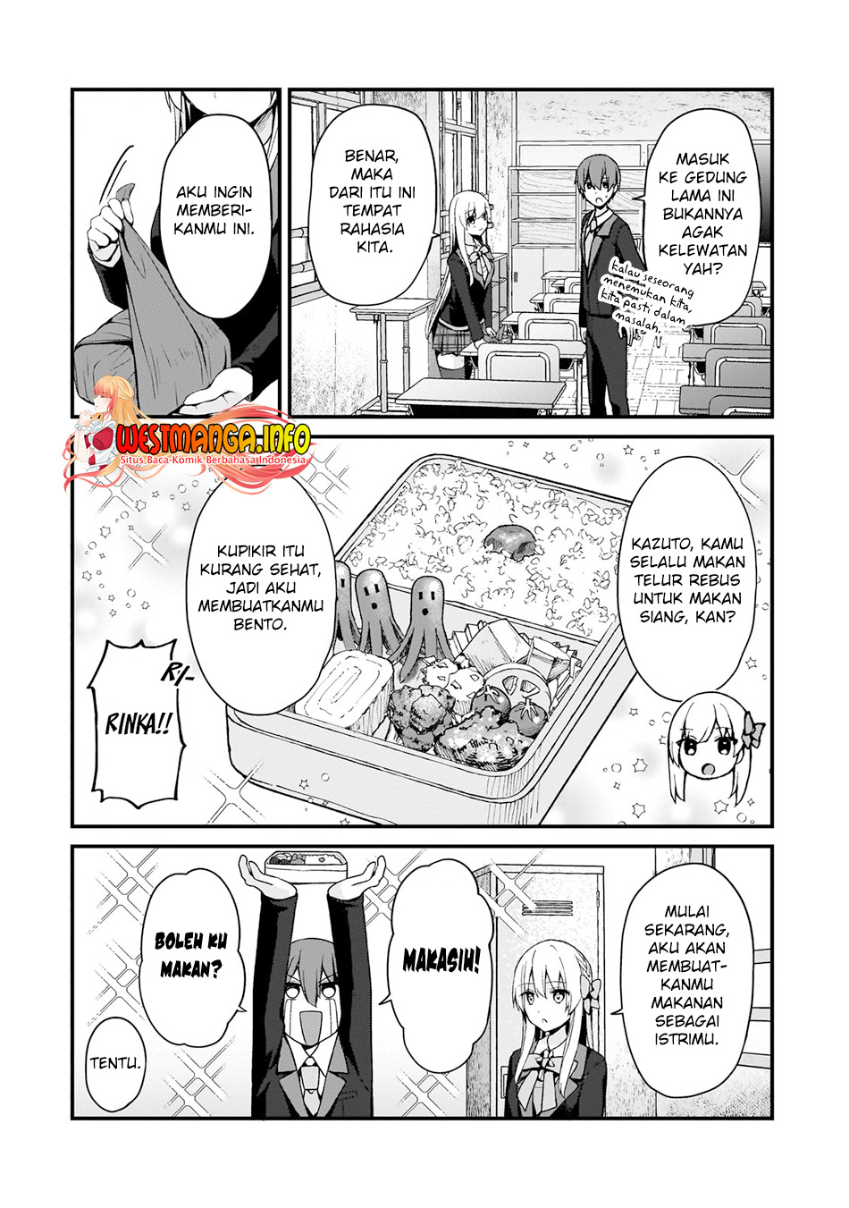Netoge no Yome ga Ninki Idol datta: Cool-kei no Kanojo wa Genjitsu demo Yome no Tsumori de Iru Chapter 11 - halaman 4
