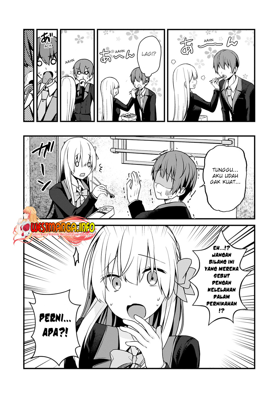 Netoge no Yome ga Ninki Idol datta: Cool-kei no Kanojo wa Genjitsu demo Yome no Tsumori de Iru Chapter 11 - halaman 8
