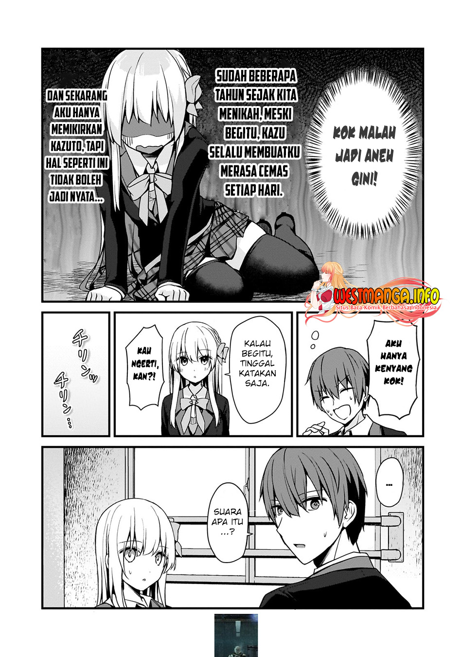 Netoge no Yome ga Ninki Idol datta: Cool-kei no Kanojo wa Genjitsu demo Yome no Tsumori de Iru Chapter 11 - halaman 9