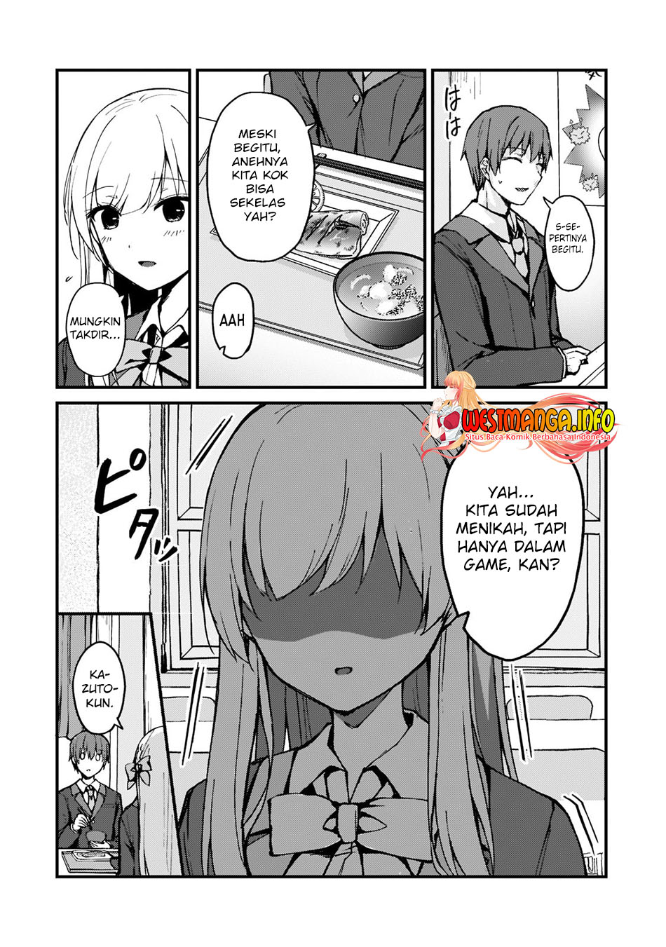 Netoge no Yome ga Ninki Idol datta: Cool-kei no Kanojo wa Genjitsu demo Yome no Tsumori de Iru Chapter 2 - halaman 10