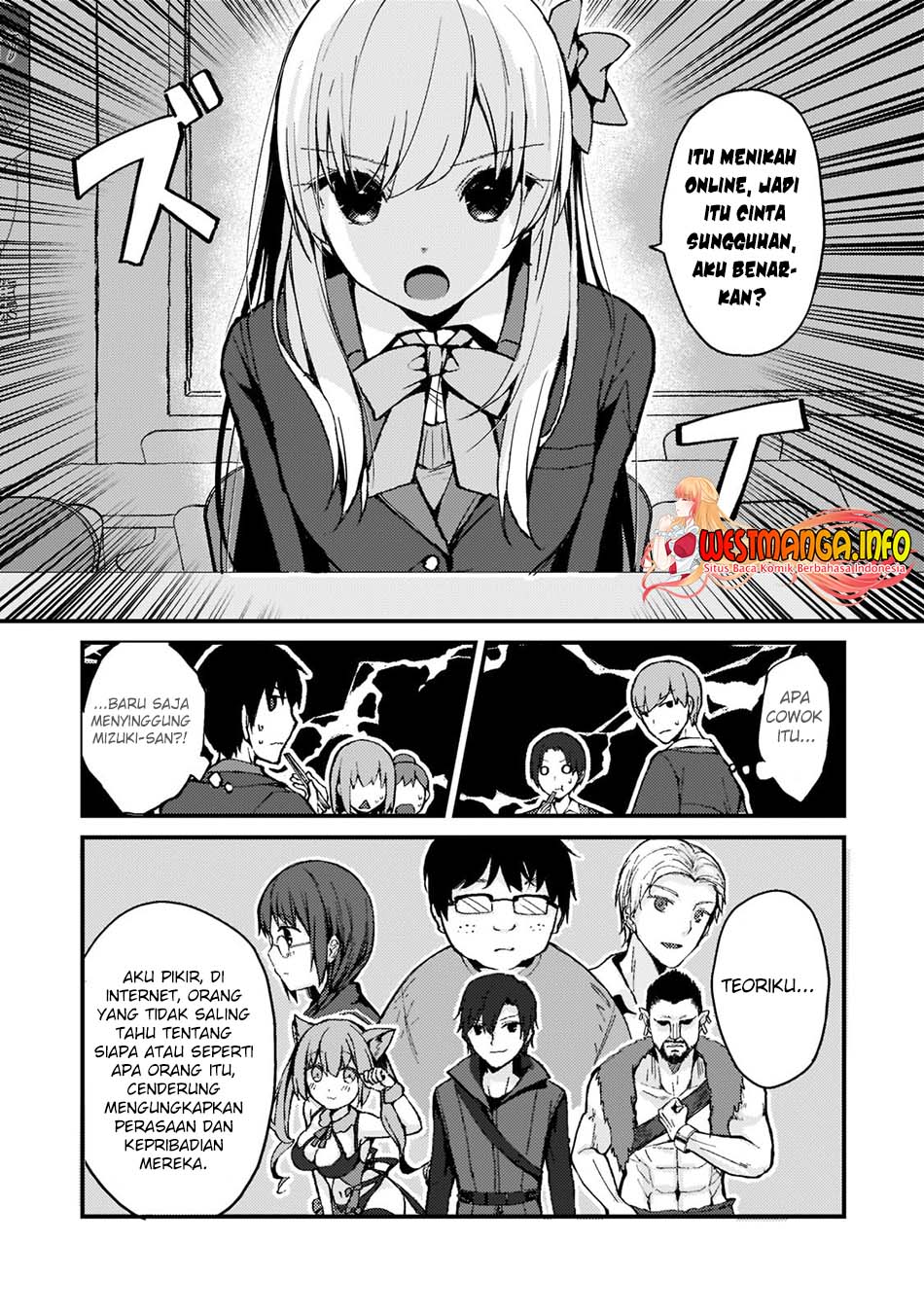 Netoge no Yome ga Ninki Idol datta: Cool-kei no Kanojo wa Genjitsu demo Yome no Tsumori de Iru Chapter 2 - halaman 11