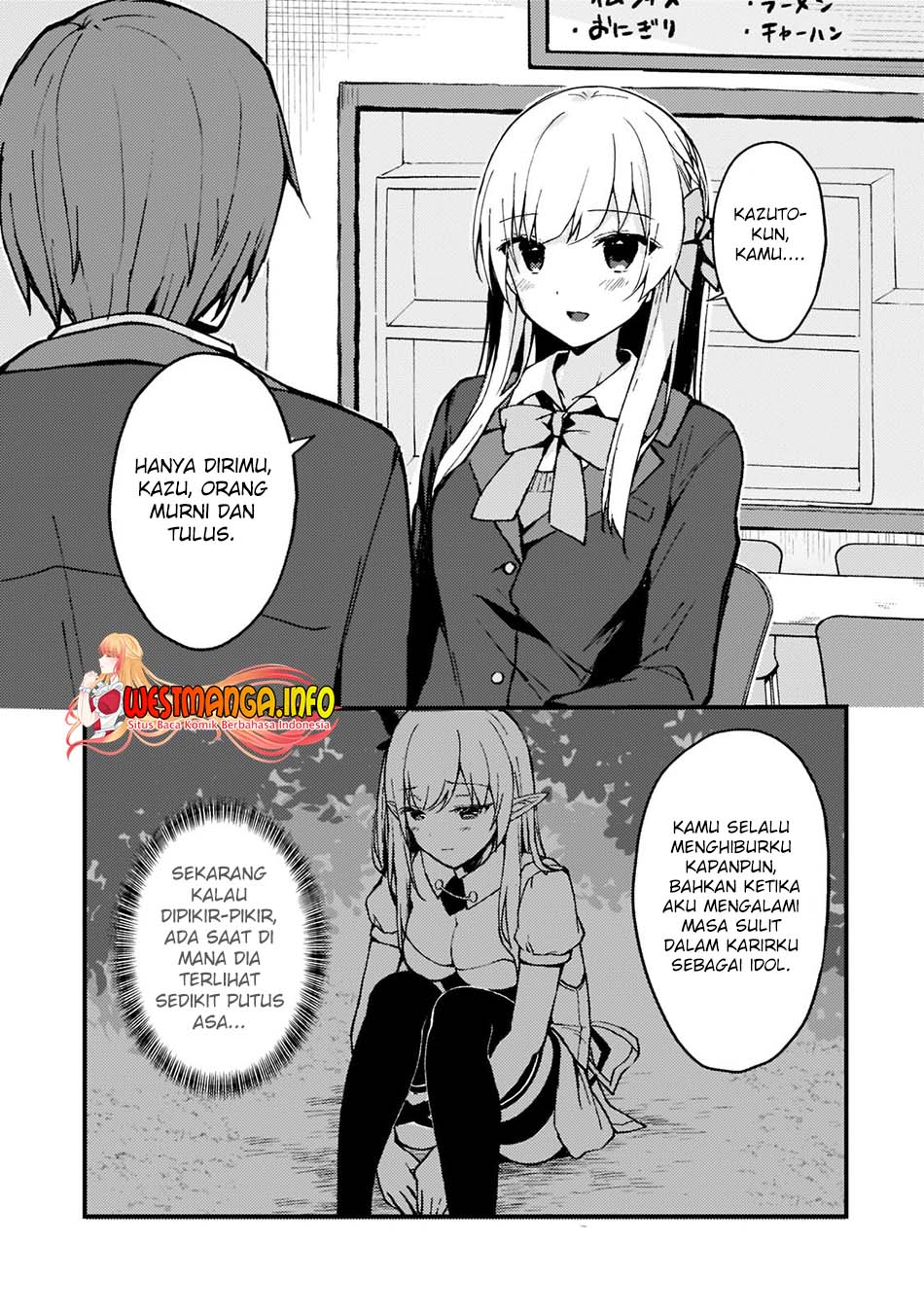 Netoge no Yome ga Ninki Idol datta: Cool-kei no Kanojo wa Genjitsu demo Yome no Tsumori de Iru Chapter 2 - halaman 13