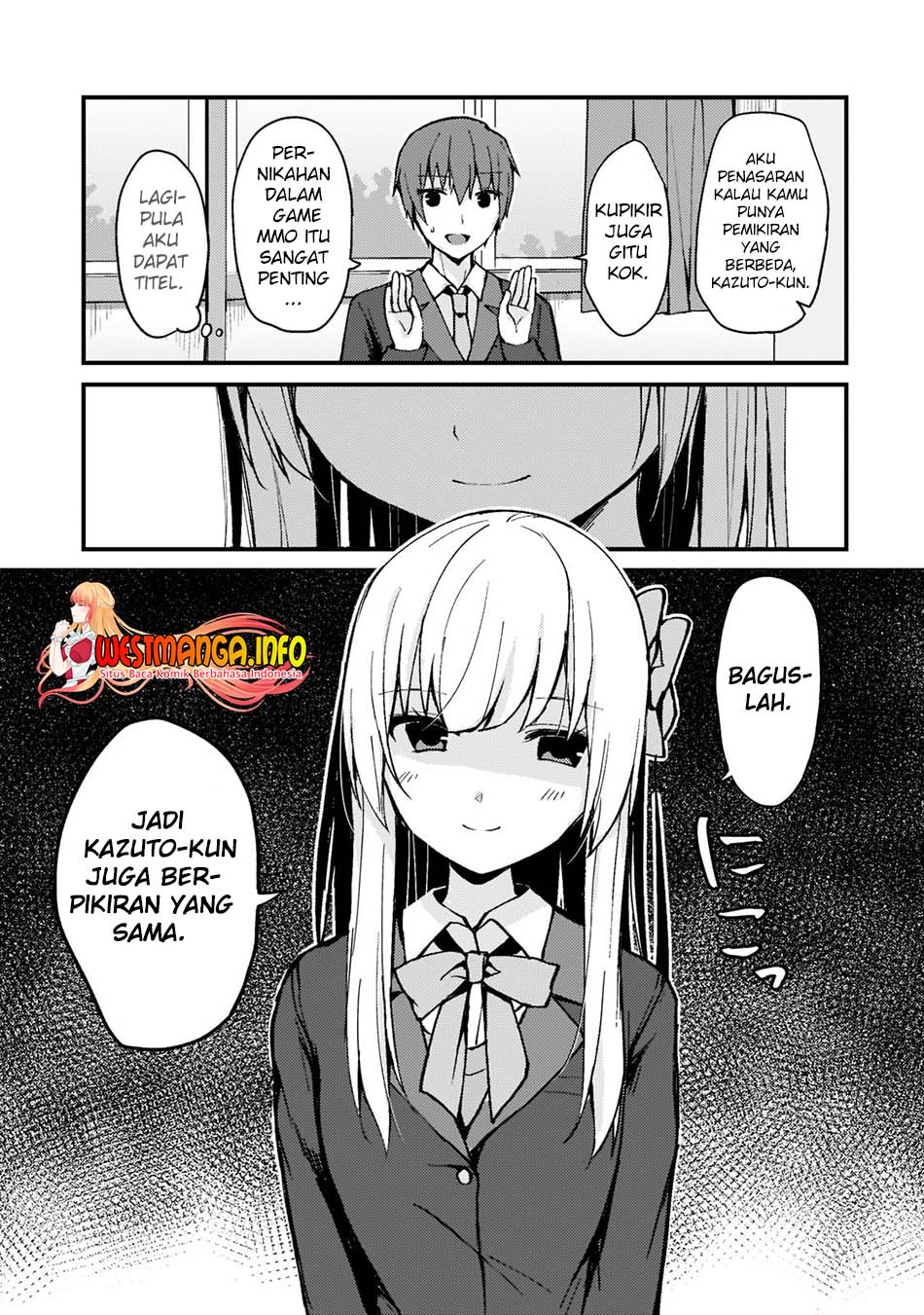 Netoge no Yome ga Ninki Idol datta: Cool-kei no Kanojo wa Genjitsu demo Yome no Tsumori de Iru Chapter 2 - halaman 17