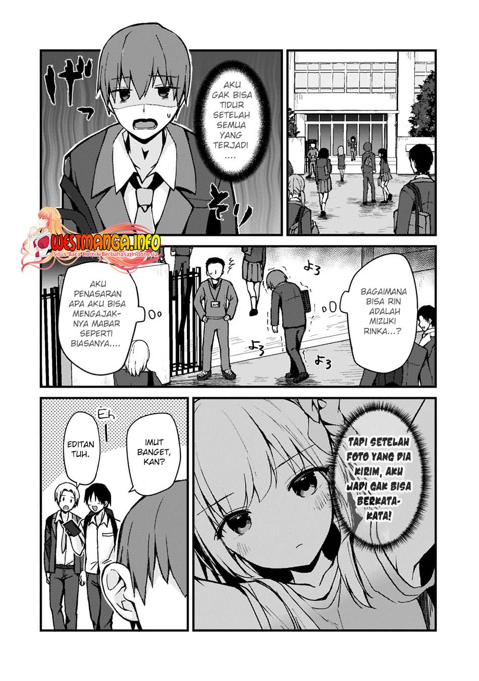 Netoge no Yome ga Ninki Idol datta: Cool-kei no Kanojo wa Genjitsu demo Yome no Tsumori de Iru Chapter 2 - halaman 4