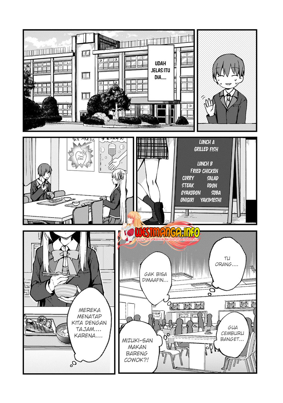 Netoge no Yome ga Ninki Idol datta: Cool-kei no Kanojo wa Genjitsu demo Yome no Tsumori de Iru Chapter 2 - halaman 6