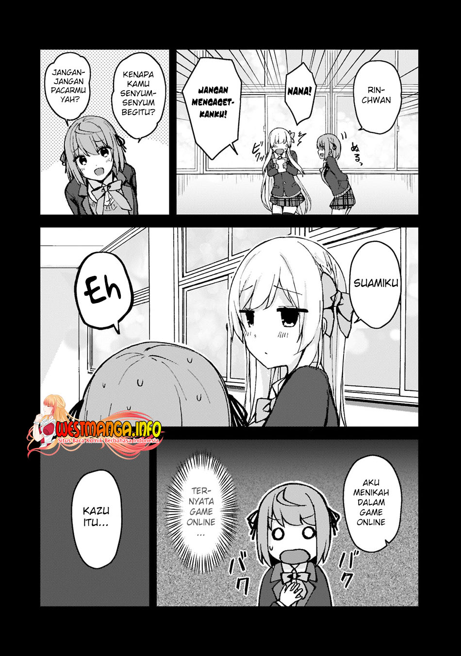 Netoge no Yome ga Ninki Idol datta: Cool-kei no Kanojo wa Genjitsu demo Yome no Tsumori de Iru Chapter 3 - halaman 12