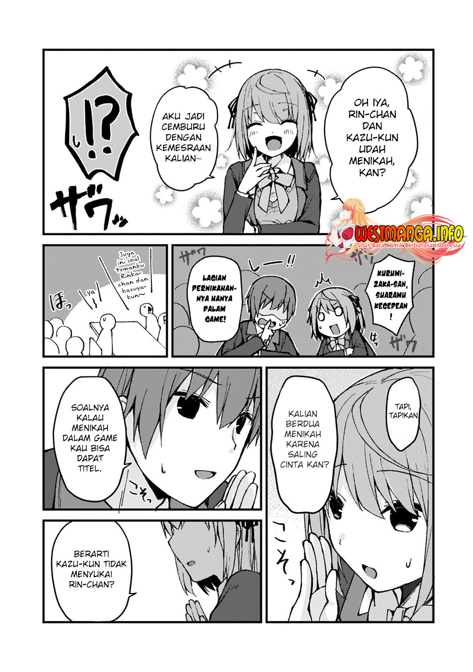 Netoge no Yome ga Ninki Idol datta: Cool-kei no Kanojo wa Genjitsu demo Yome no Tsumori de Iru Chapter 3 - halaman 15