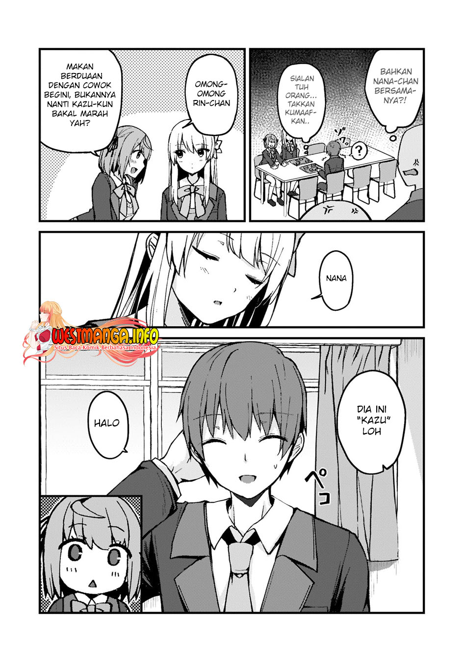 Netoge no Yome ga Ninki Idol datta: Cool-kei no Kanojo wa Genjitsu demo Yome no Tsumori de Iru Chapter 3 - halaman 6