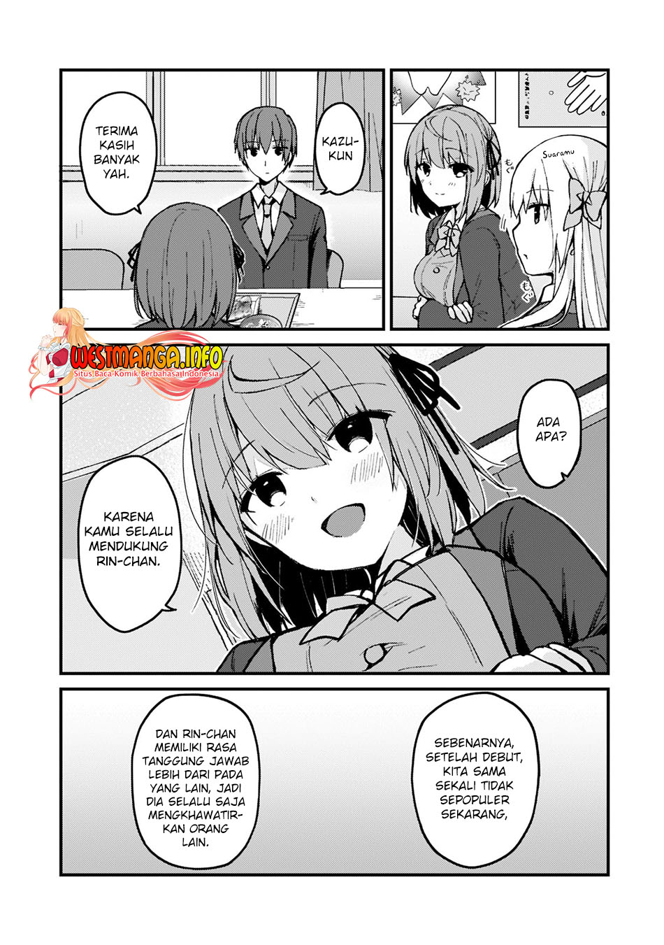 Netoge no Yome ga Ninki Idol datta: Cool-kei no Kanojo wa Genjitsu demo Yome no Tsumori de Iru Chapter 3 - halaman 9