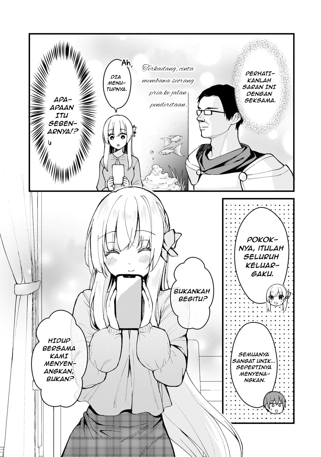 Netoge no Yome ga Ninki Idol datta: Cool-kei no Kanojo wa Genjitsu demo Yome no Tsumori de Iru Chapter 39 - halaman 12