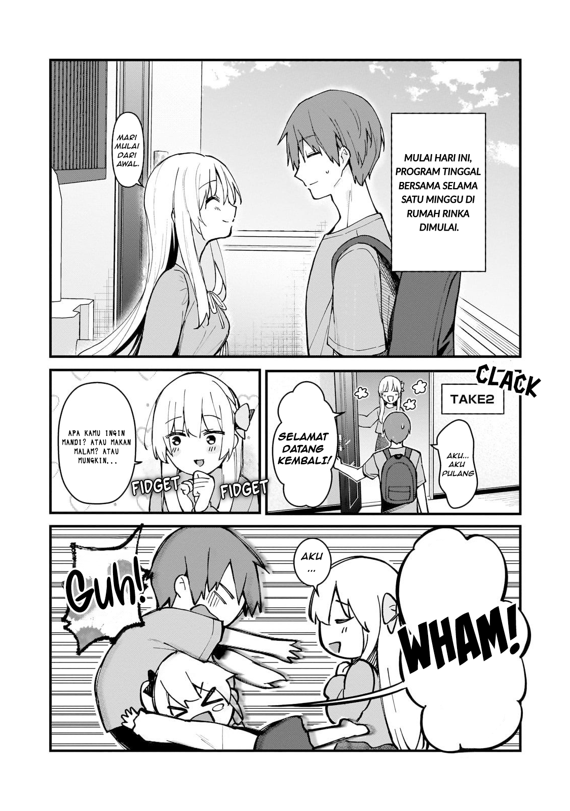 Netoge no Yome ga Ninki Idol datta: Cool-kei no Kanojo wa Genjitsu demo Yome no Tsumori de Iru Chapter 39 - halaman 4