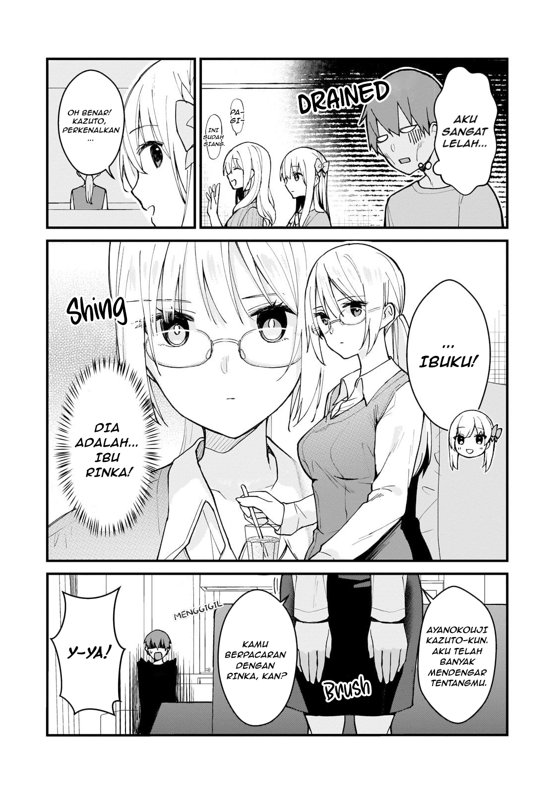 Netoge no Yome ga Ninki Idol datta: Cool-kei no Kanojo wa Genjitsu demo Yome no Tsumori de Iru Chapter 39 - halaman 7