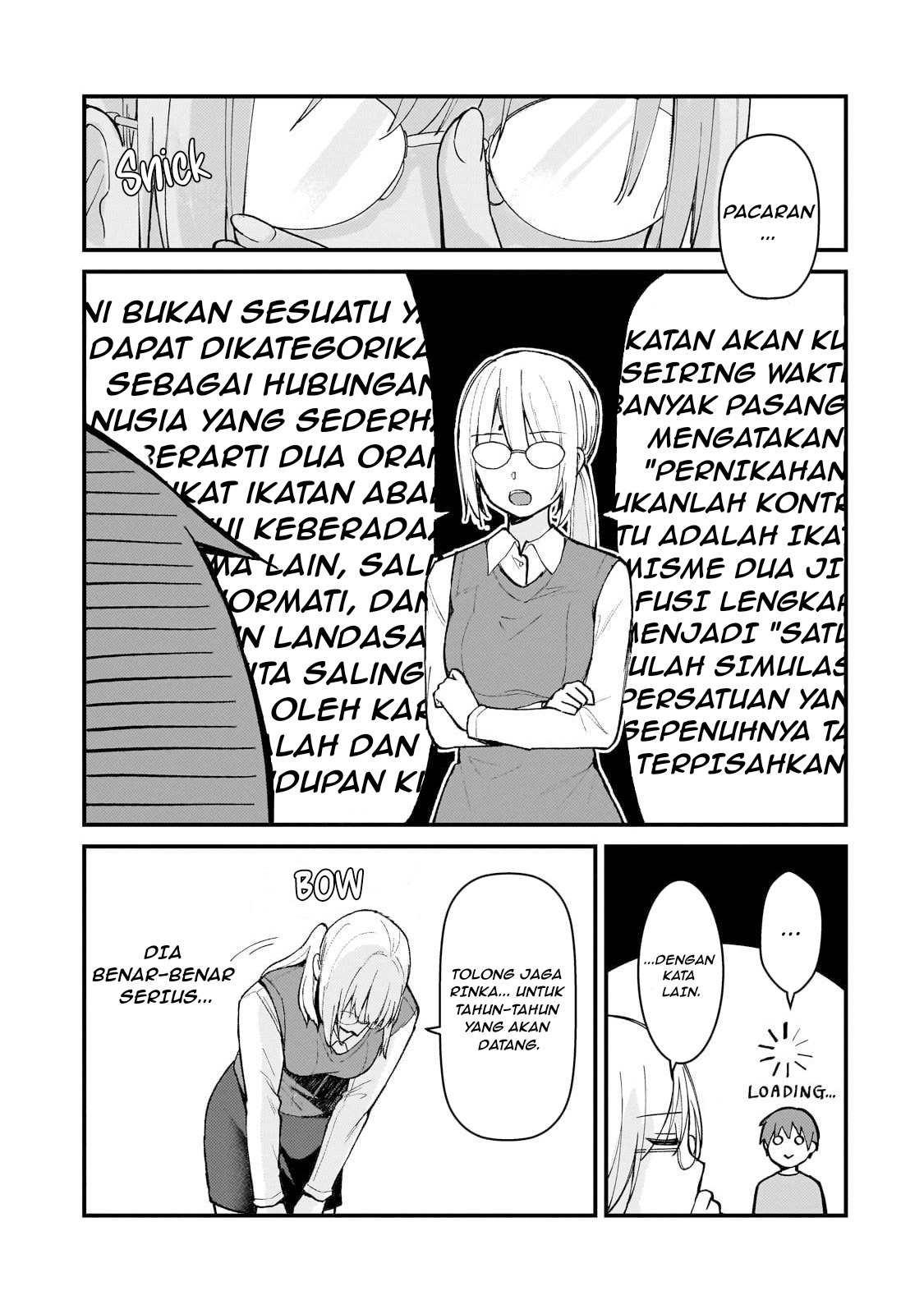 Netoge no Yome ga Ninki Idol datta: Cool-kei no Kanojo wa Genjitsu demo Yome no Tsumori de Iru Chapter 39 - halaman 8