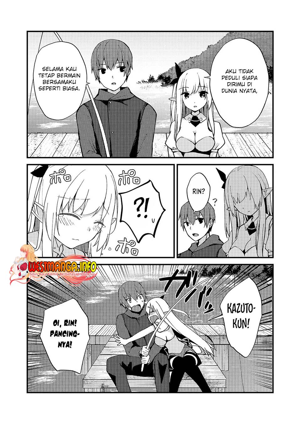 Netoge no Yome ga Ninki Idol datta: Cool-kei no Kanojo wa Genjitsu demo Yome no Tsumori de Iru Chapter 4 - halaman 7