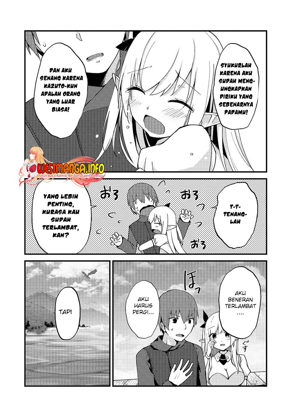 Netoge no Yome ga Ninki Idol datta: Cool-kei no Kanojo wa Genjitsu demo Yome no Tsumori de Iru Chapter 4 - halaman 8