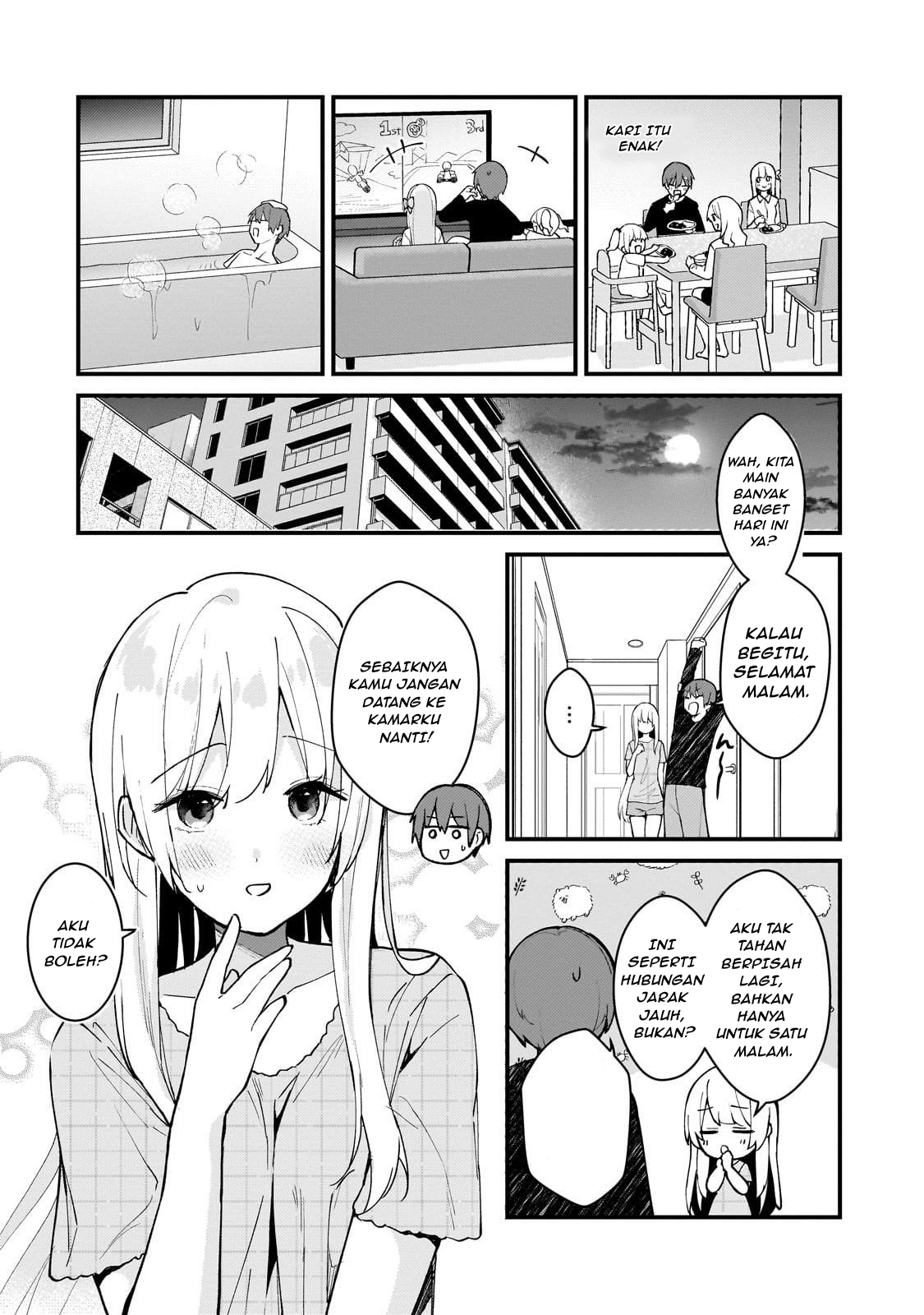 Netoge no Yome ga Ninki Idol datta: Cool-kei no Kanojo wa Genjitsu demo Yome no Tsumori de Iru Chapter 40 - halaman 11