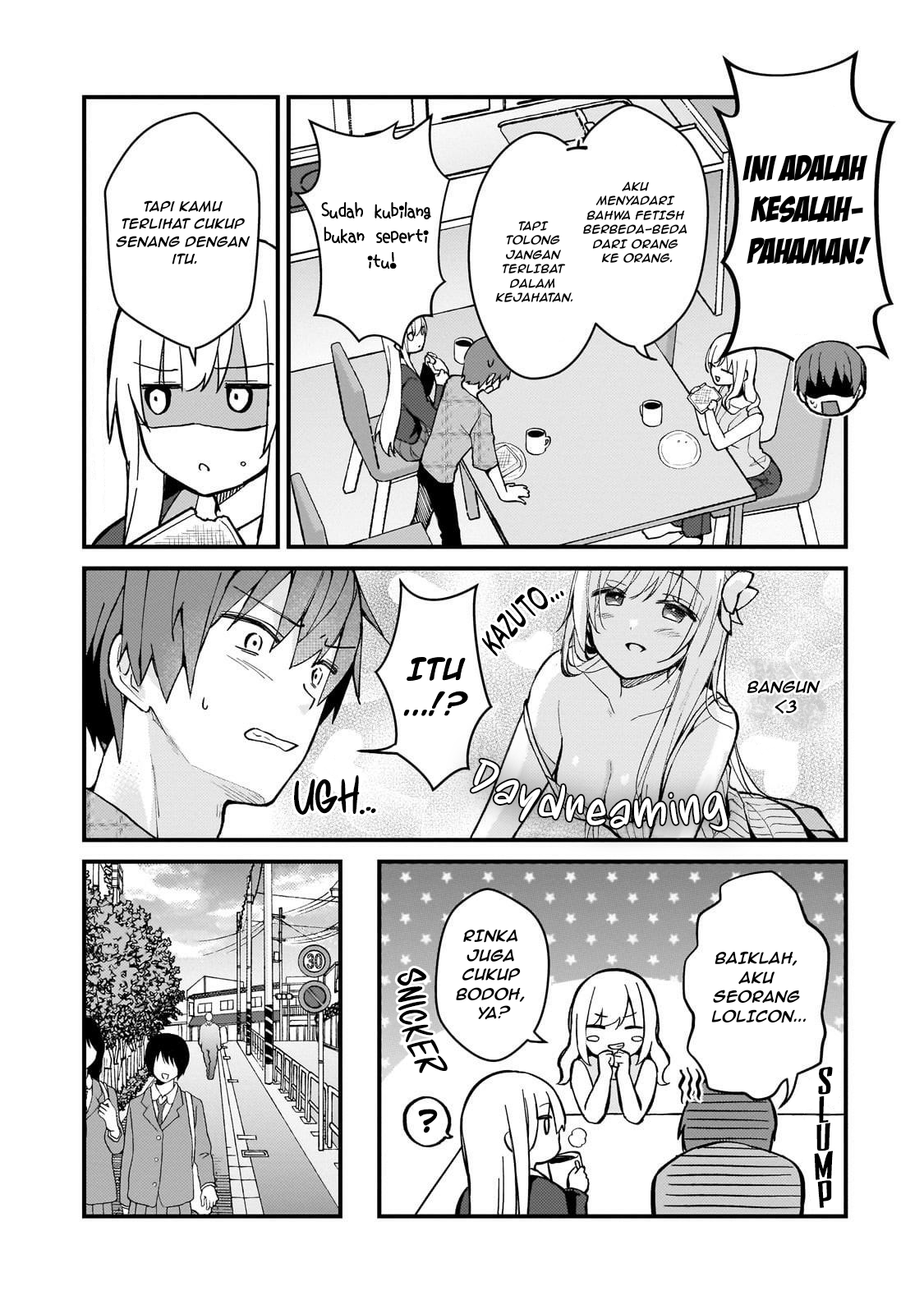 Netoge no Yome ga Ninki Idol datta: Cool-kei no Kanojo wa Genjitsu demo Yome no Tsumori de Iru Chapter 40 - halaman 4