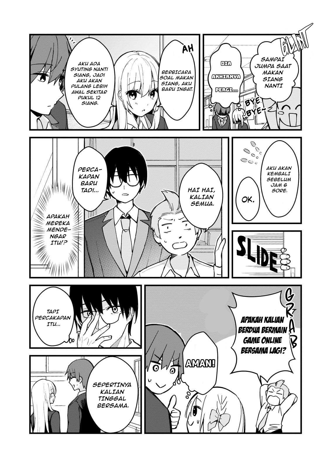 Netoge no Yome ga Ninki Idol datta: Cool-kei no Kanojo wa Genjitsu demo Yome no Tsumori de Iru Chapter 40 - halaman 8