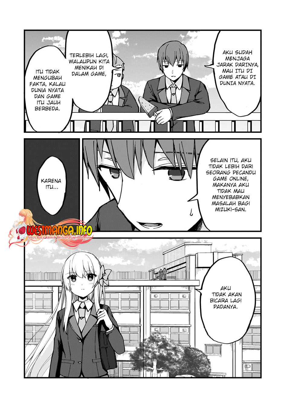 Netoge no Yome ga Ninki Idol datta: Cool-kei no Kanojo wa Genjitsu demo Yome no Tsumori de Iru Chapter 5 - halaman 6