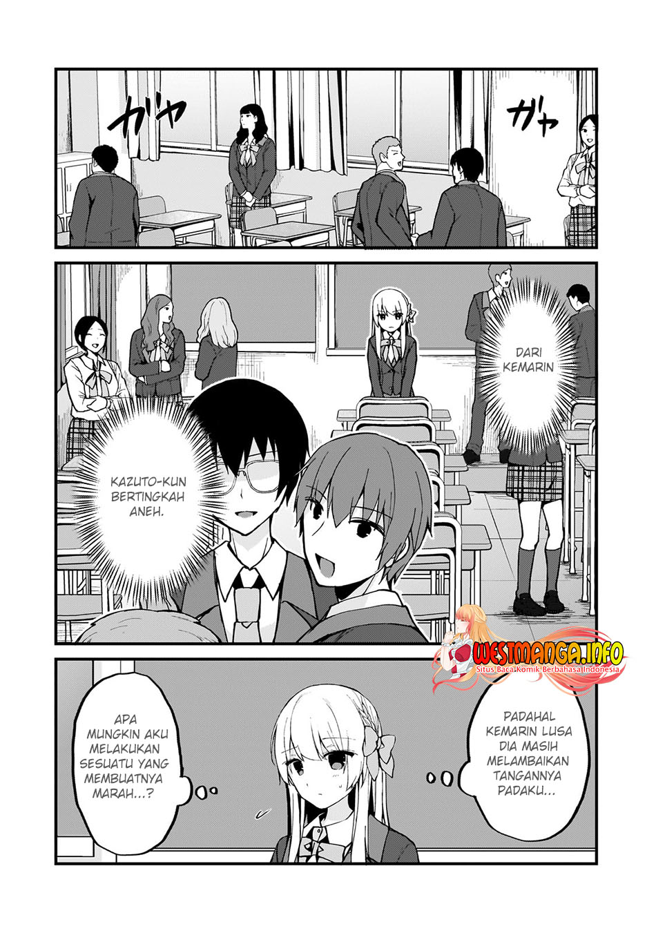 Netoge no Yome ga Ninki Idol datta: Cool-kei no Kanojo wa Genjitsu demo Yome no Tsumori de Iru Chapter 5 - halaman 8