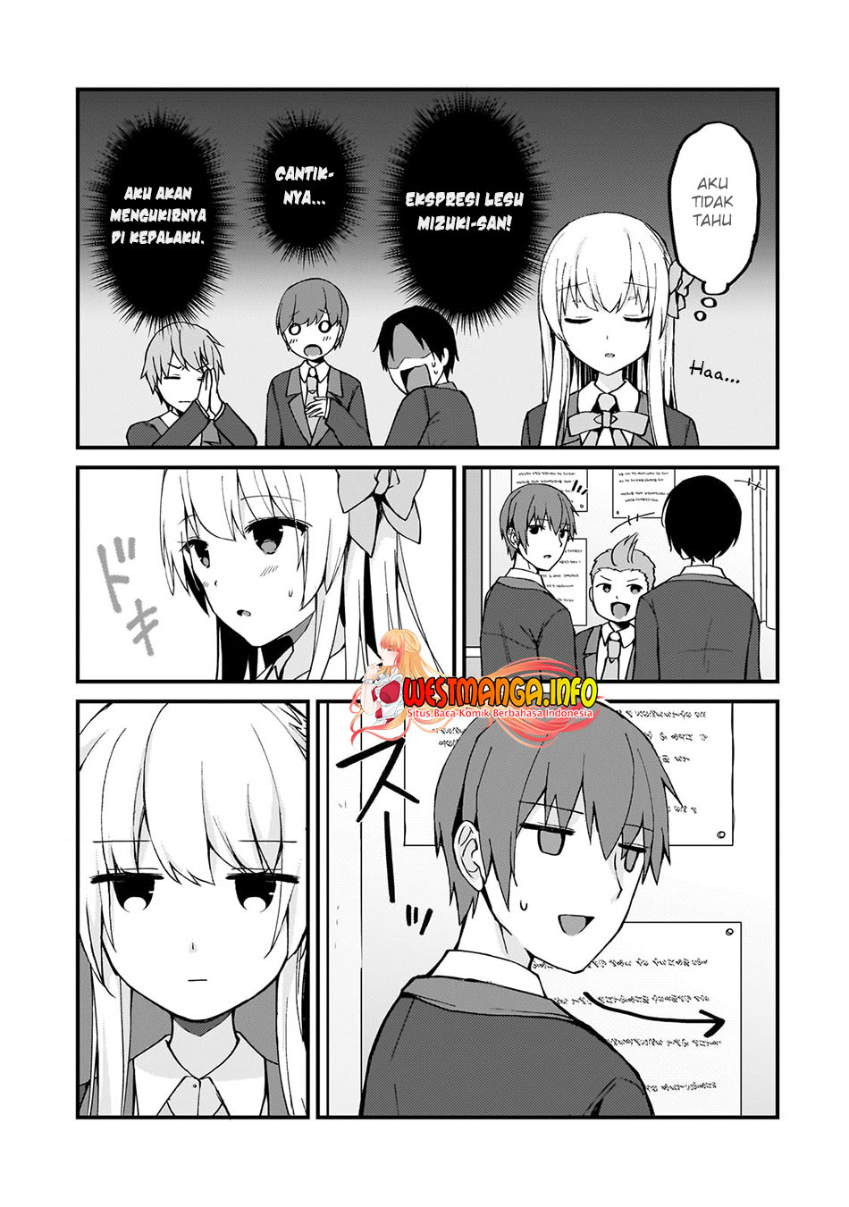 Netoge no Yome ga Ninki Idol datta: Cool-kei no Kanojo wa Genjitsu demo Yome no Tsumori de Iru Chapter 5 - halaman 9