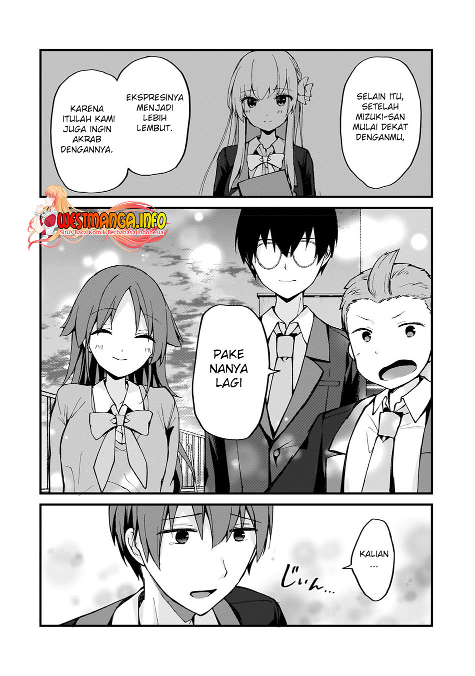 Netoge no Yome ga Ninki Idol datta: Cool-kei no Kanojo wa Genjitsu demo Yome no Tsumori de Iru Chapter 7 - halaman 12