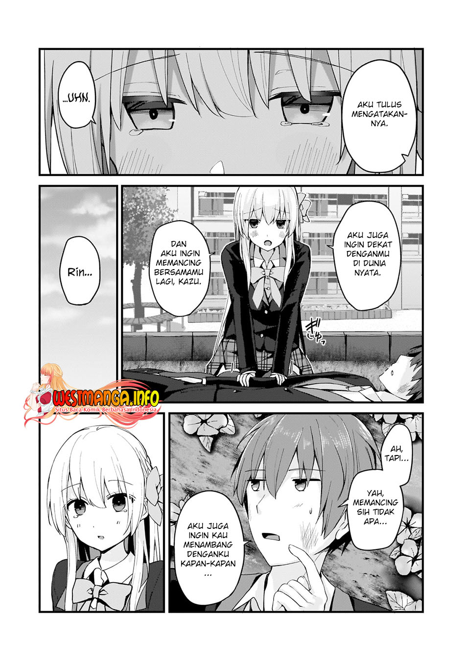 Netoge no Yome ga Ninki Idol datta: Cool-kei no Kanojo wa Genjitsu demo Yome no Tsumori de Iru Chapter 9 - halaman 16