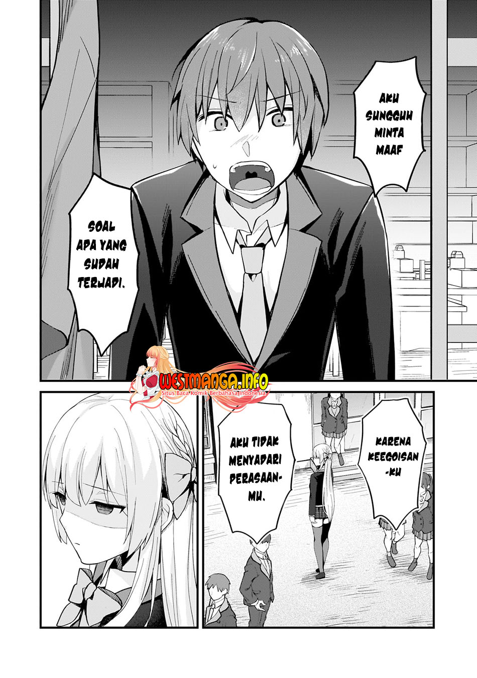 Netoge no Yome ga Ninki Idol datta: Cool-kei no Kanojo wa Genjitsu demo Yome no Tsumori de Iru Chapter 9 - halaman 8