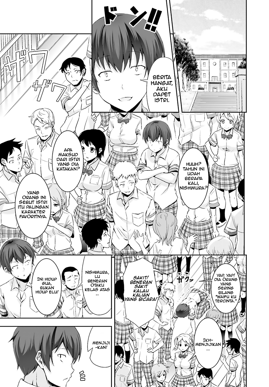 Netoge no Yome wa Onnanoko ja Nai to Omotta? Chapter 1 - halaman 4