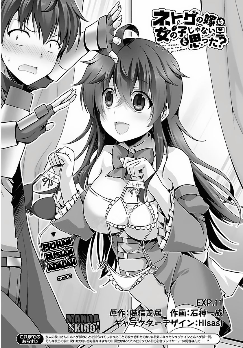 Netoge no Yome wa Onnanoko ja Nai to Omotta? Chapter 11 - halaman 2