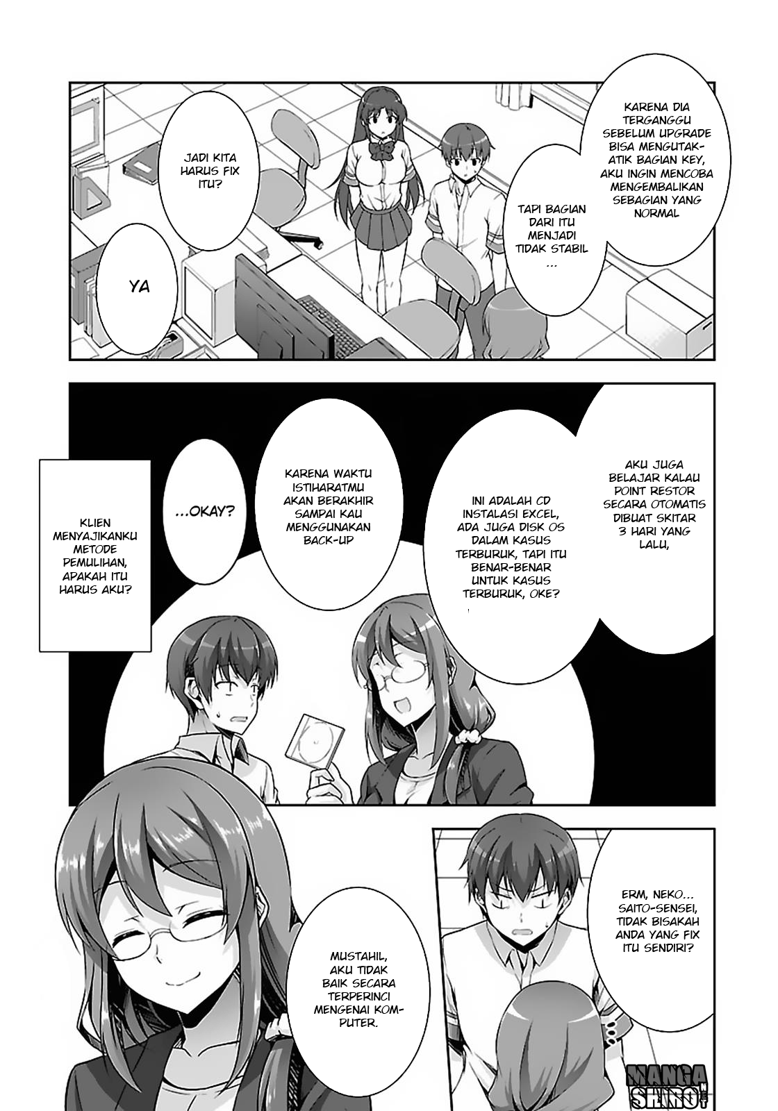 Netoge no Yome wa Onnanoko ja Nai to Omotta? Chapter 13 - halaman 22