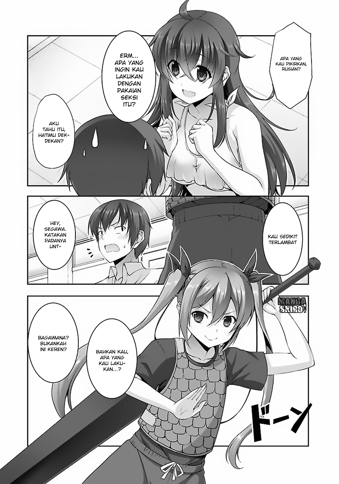 Netoge no Yome wa Onnanoko ja Nai to Omotta? Chapter 14 - halaman 3