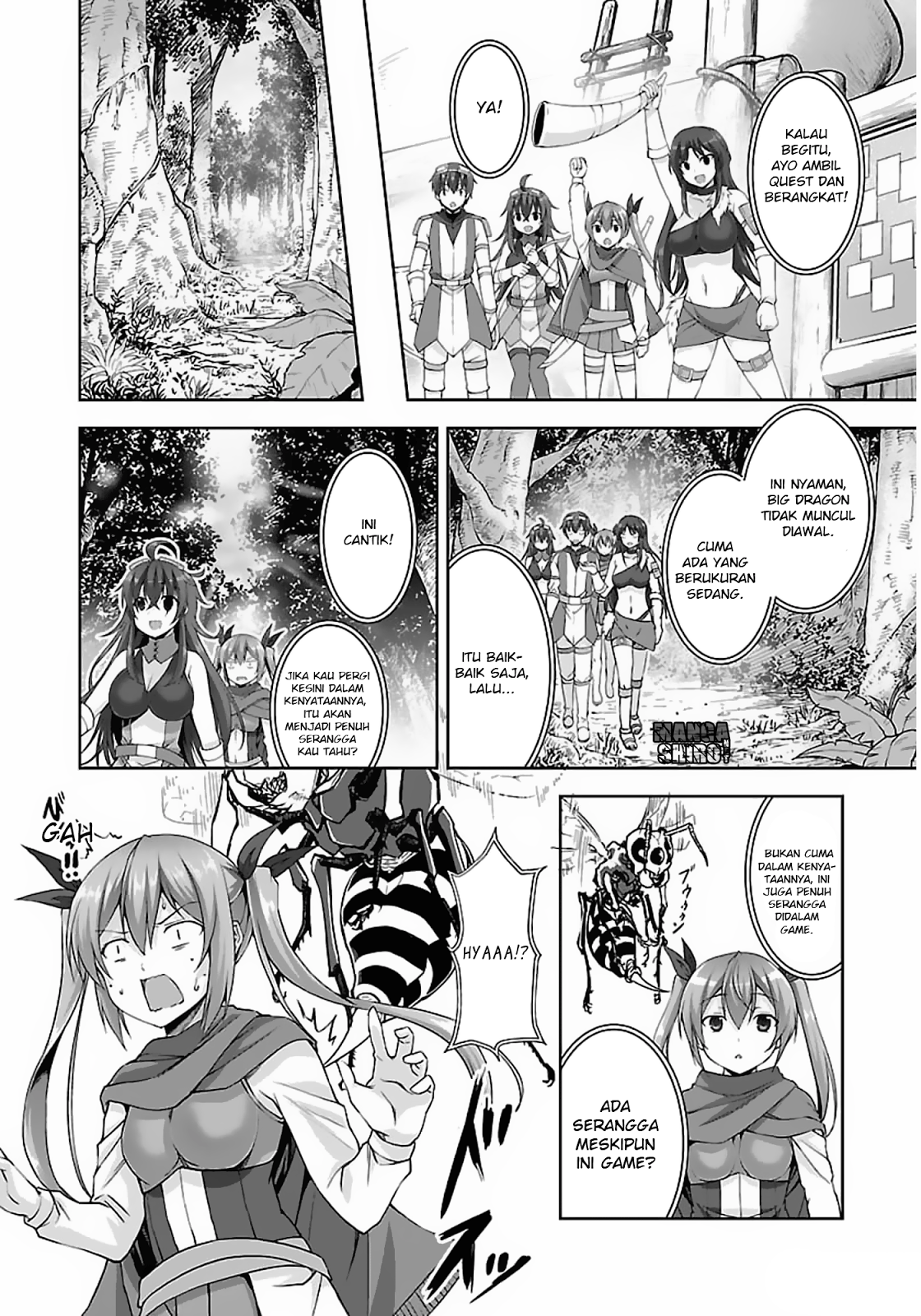 Netoge no Yome wa Onnanoko ja Nai to Omotta? Chapter 14 - halaman 7